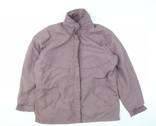 Unisex Adults UK Size M Sunderland of Scotland Purple Windbreaker Coat