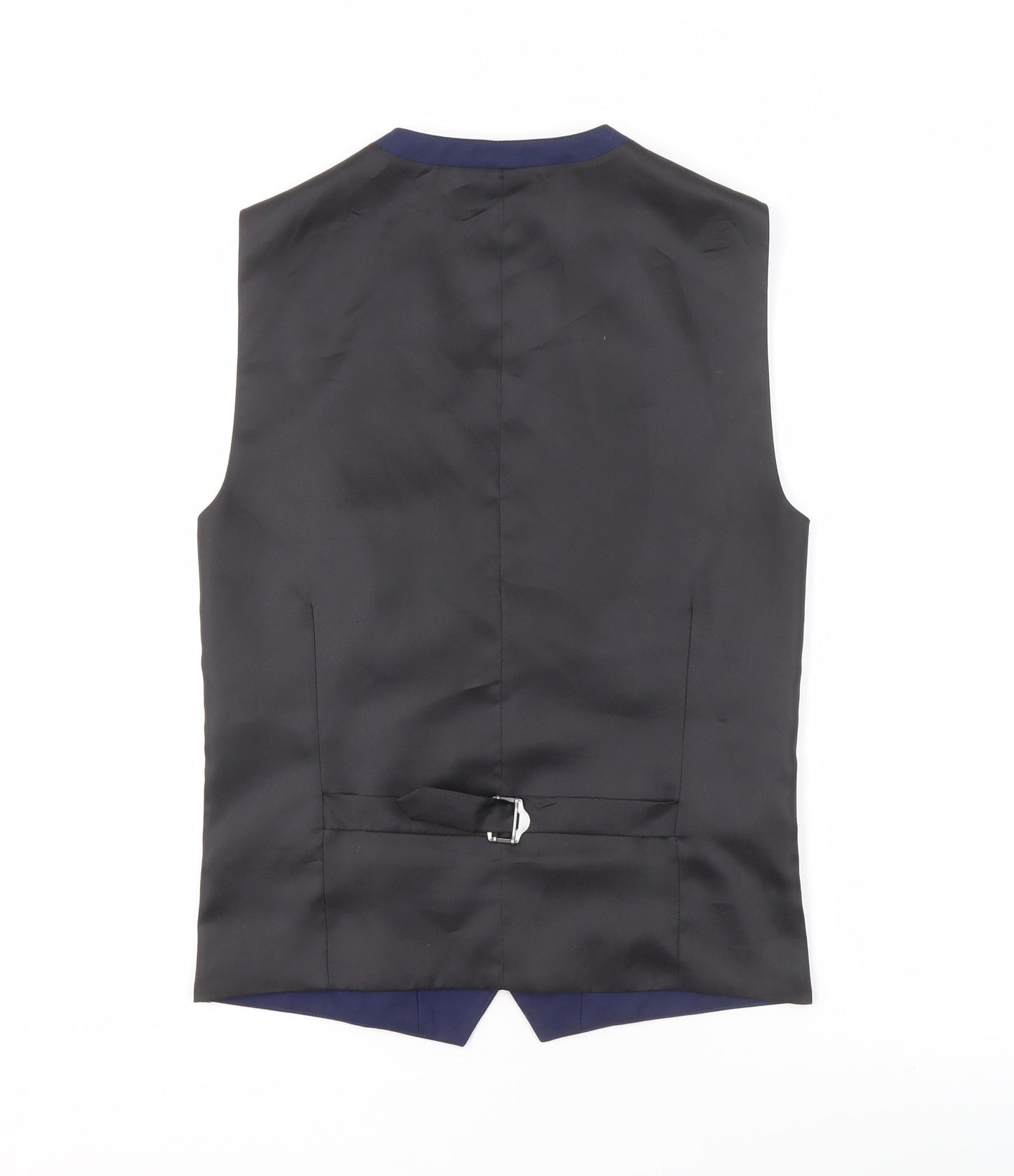 Mens UK Size 34 NEXT Regular Blue Suit Waistcoat