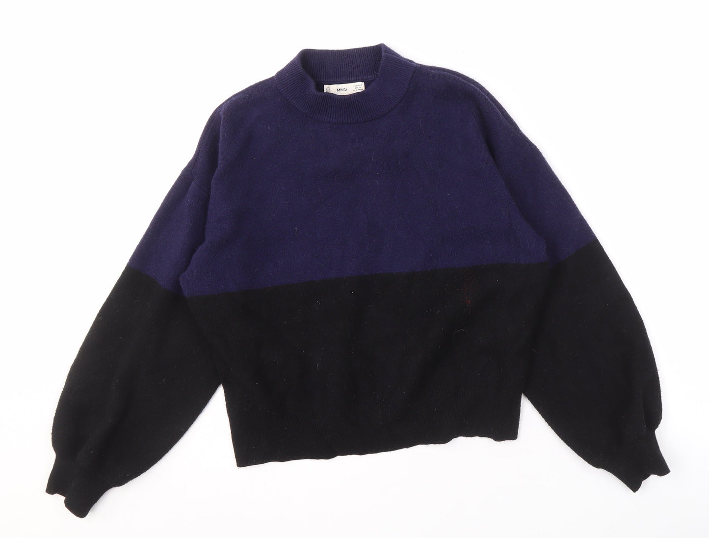 Womens UK Size S MNG Multicoloured Pullover Jumper