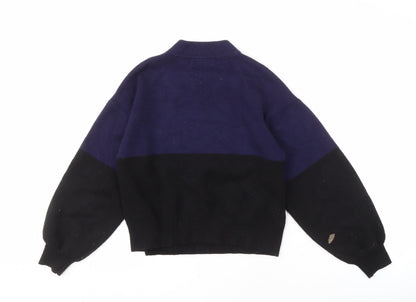 Womens UK Size S MNG Multicoloured Pullover Jumper