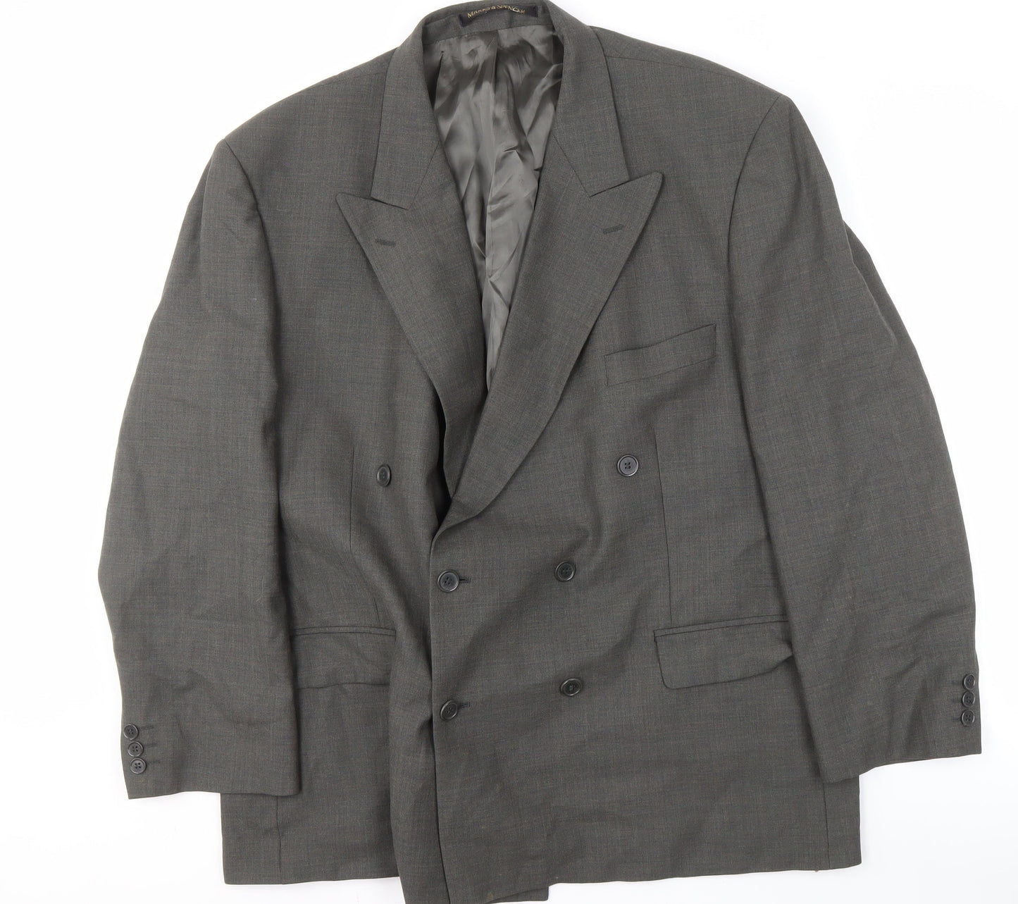 Mens UK Size 46 Marks and Spencer Regular Grey Suit Jacket