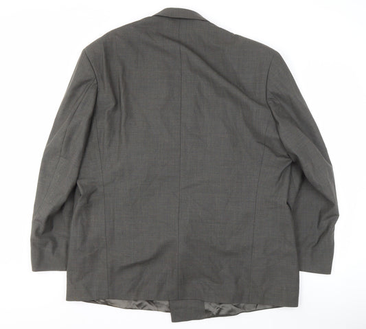 Mens UK Size 46 Marks and Spencer Regular Grey Suit Jacket