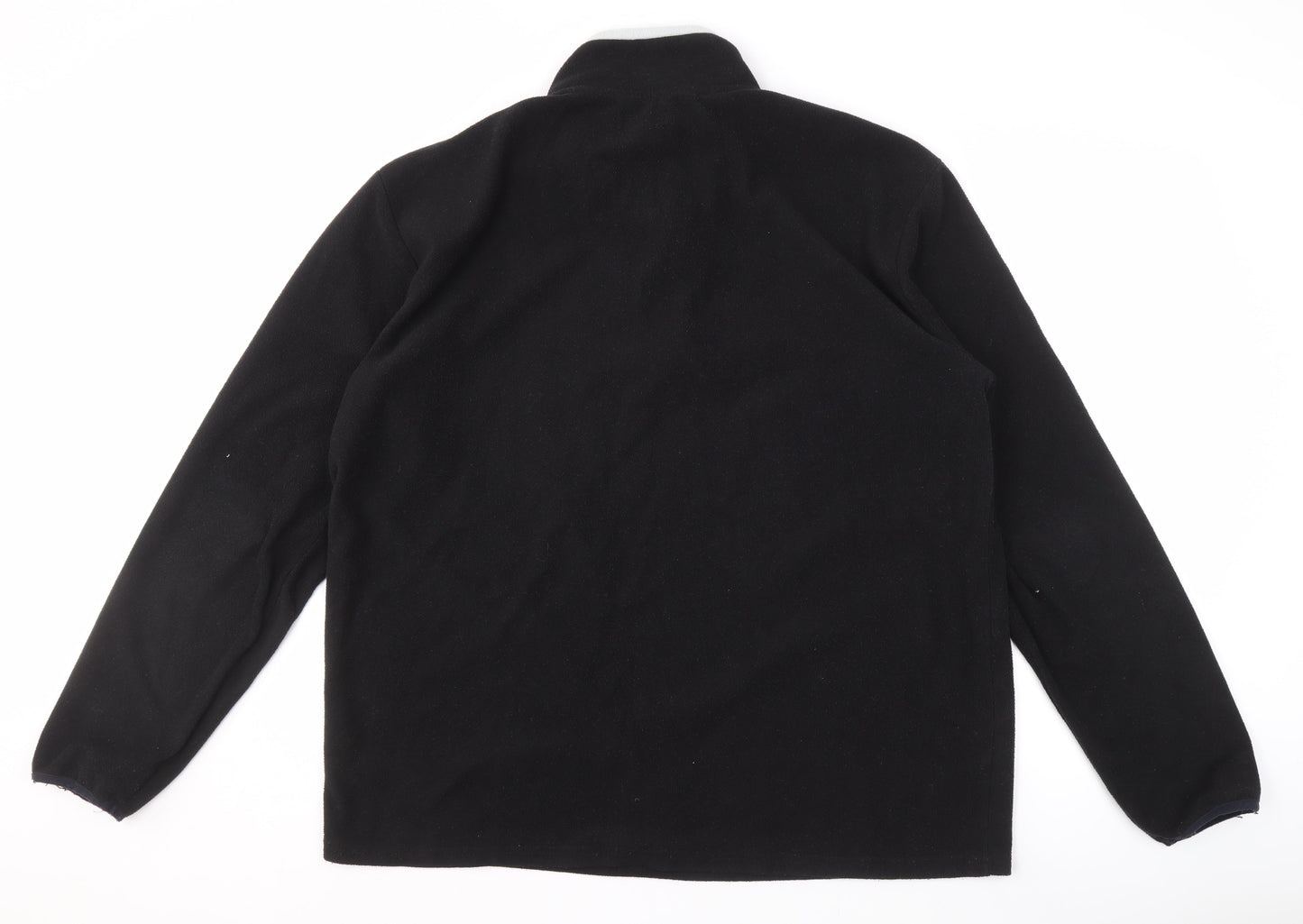 Mens UK Size XL Atlas for Men Black Full Zip