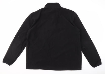 Mens UK Size XL Atlas for Men Black Full Zip