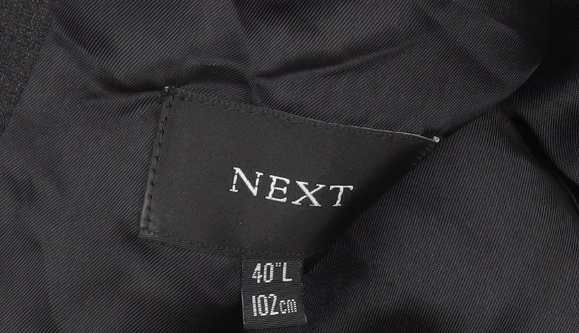 Mens UK Size 40 NEXT Regular Grey Suit Jacket