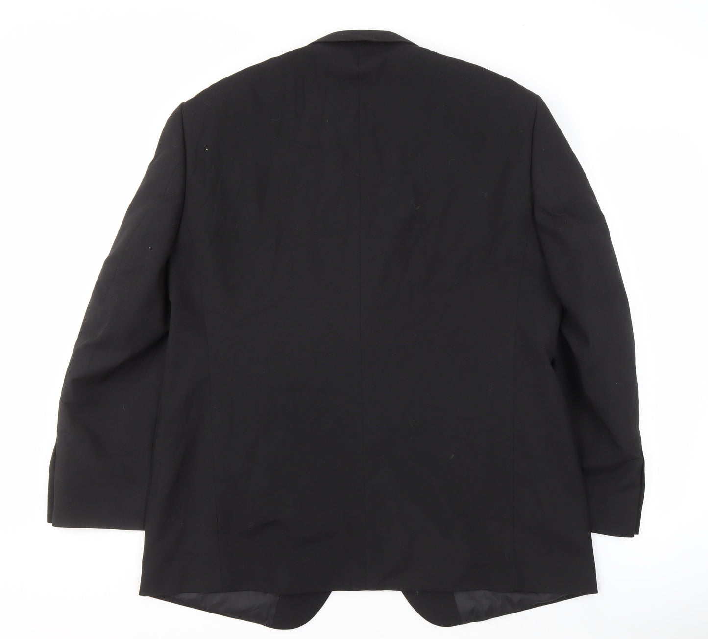 Mens UK Size 44 Marks and Spencer Regular Black Suit Tuxedo