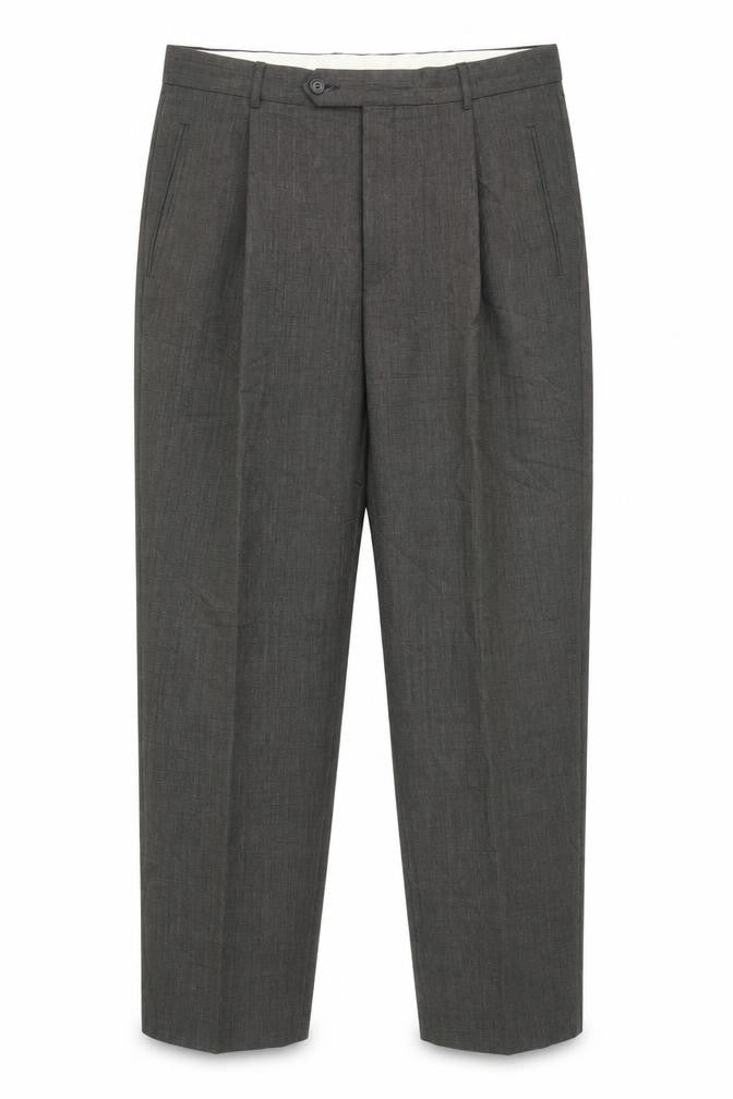 Mens UK Size 34 Charly O'Brian  Dress Pants Grey Trousers