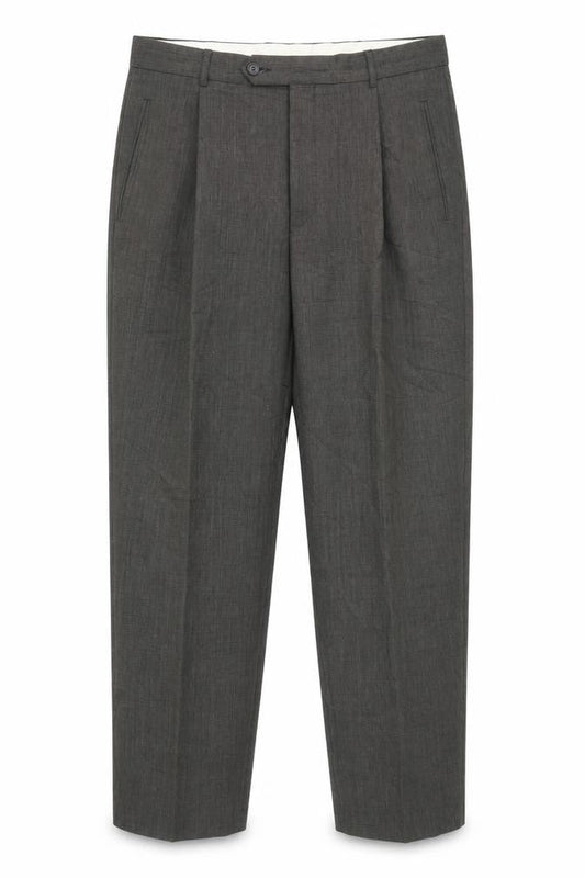 Mens UK Size 34 Charly O'Brian  Dress Pants Grey Trousers