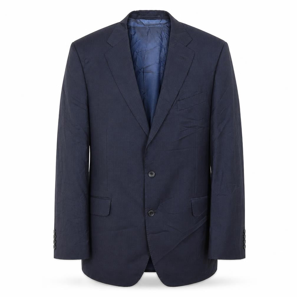 Mens UK Size 42 Marks and Spencer Regular Blue Suit Jacket