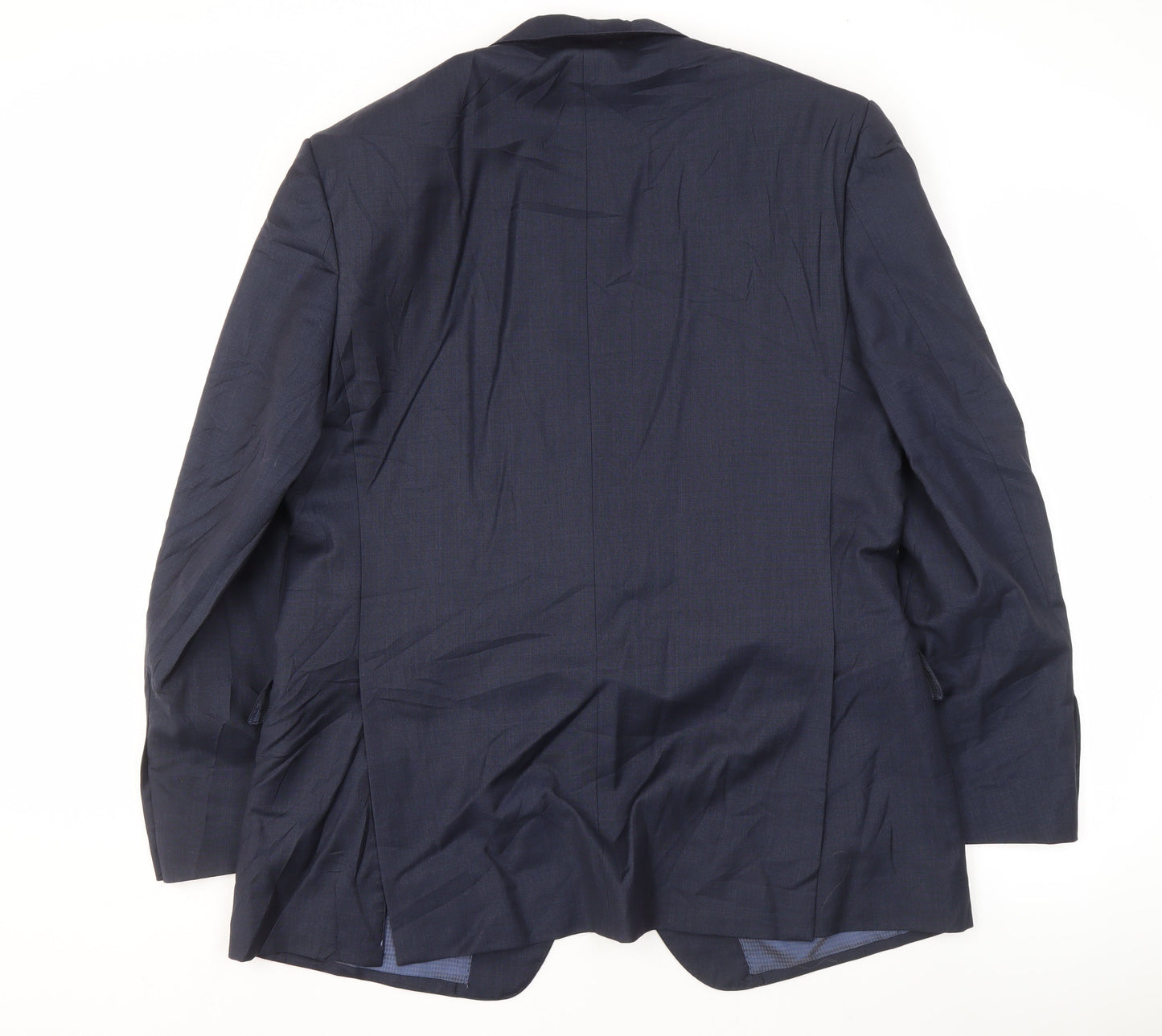 Mens UK Size 42 Marks and Spencer Regular Blue Suit Jacket