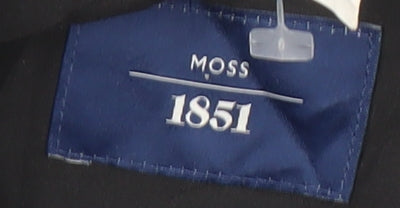 Moss 1851 Men's Blue Check Dress Pants, 34