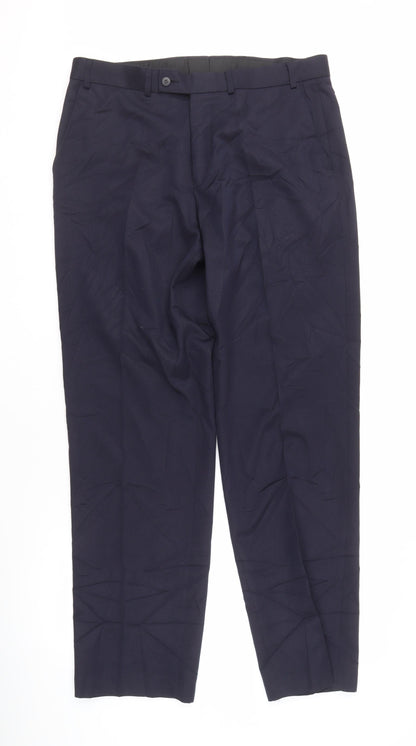 Brook Taverner Men's Blue Trousers 38W Excellent Condition