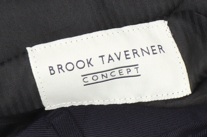 Brook Taverner Men's Blue Trousers 38W Excellent Condition