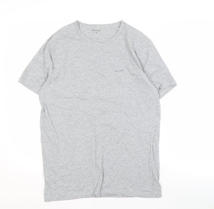 Paul Smith Men's Grey Cotton T-Shirt, Size M