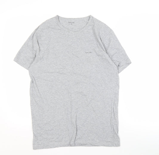 Paul Smith Men's Grey Cotton T-Shirt, Size M