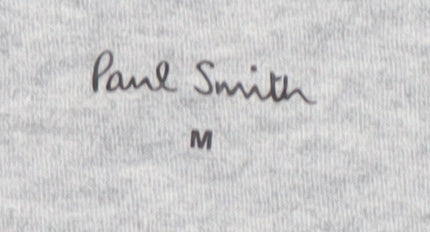 Paul Smith Men's Grey Cotton T-Shirt, Size M