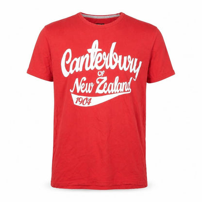 Mens UK Size L Canterbury Red  T-Shirt