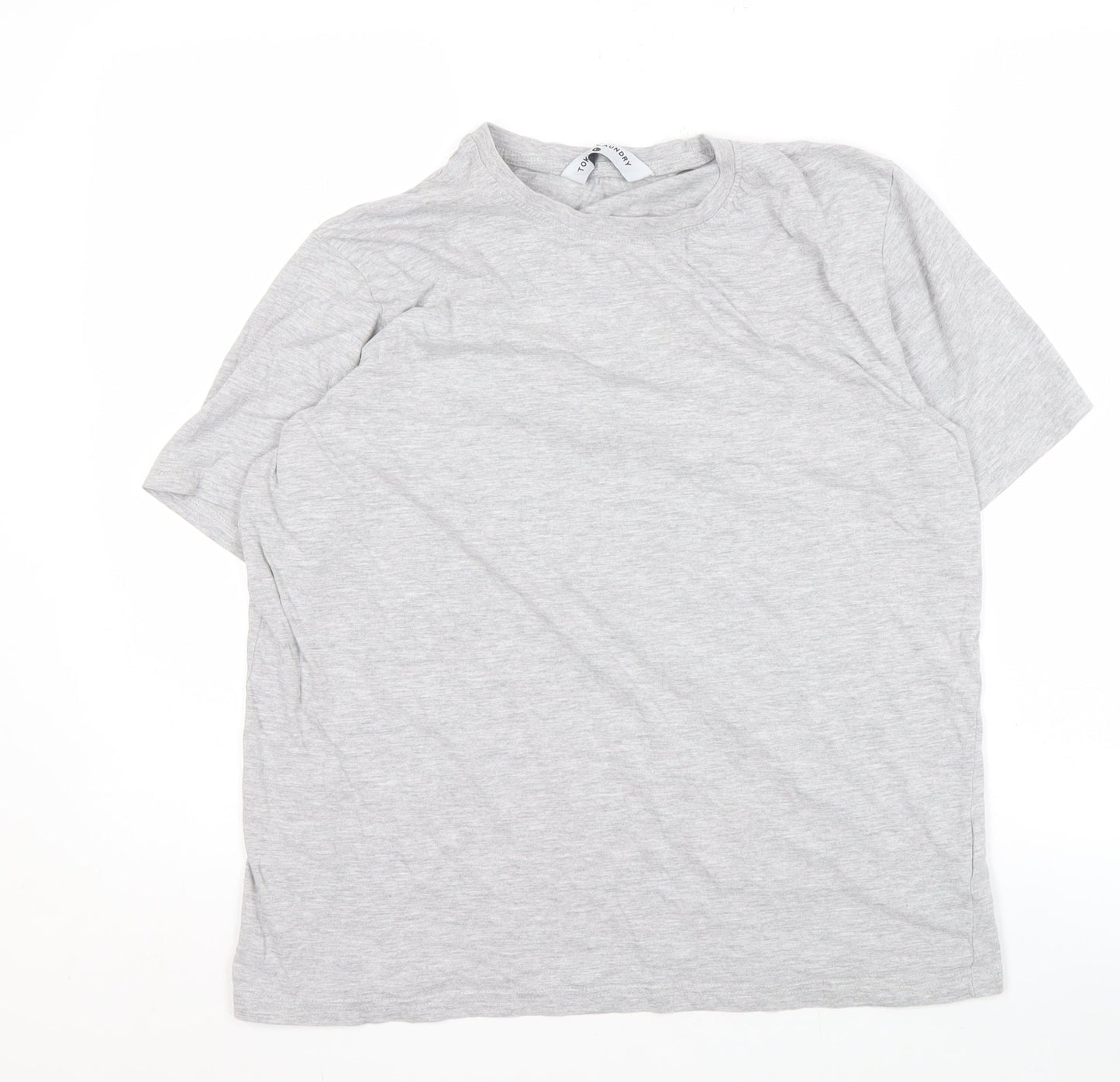 Tokyo Laundry Men's Grey L T-Shirt, Short Sleeve