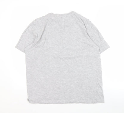 Tokyo Laundry Men's Grey L T-Shirt, Short Sleeve