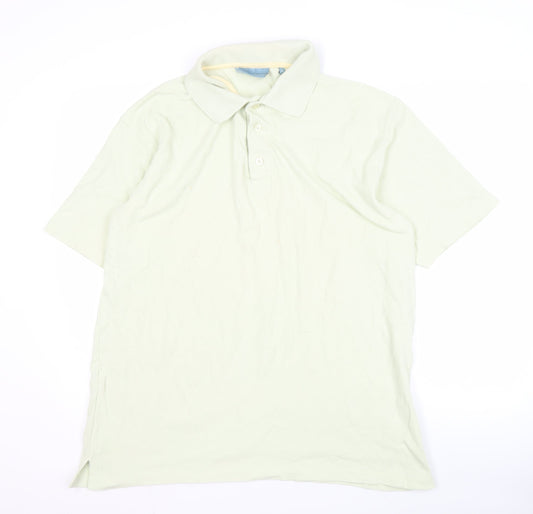 Greenwoods Escape Men's Ivory Polo Shirt XL