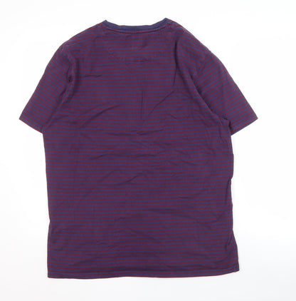Lyle & Scott Men's Multicoloured XL Striped T-Shirt