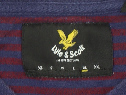 Lyle & Scott Men's Multicoloured XL Striped T-Shirt
