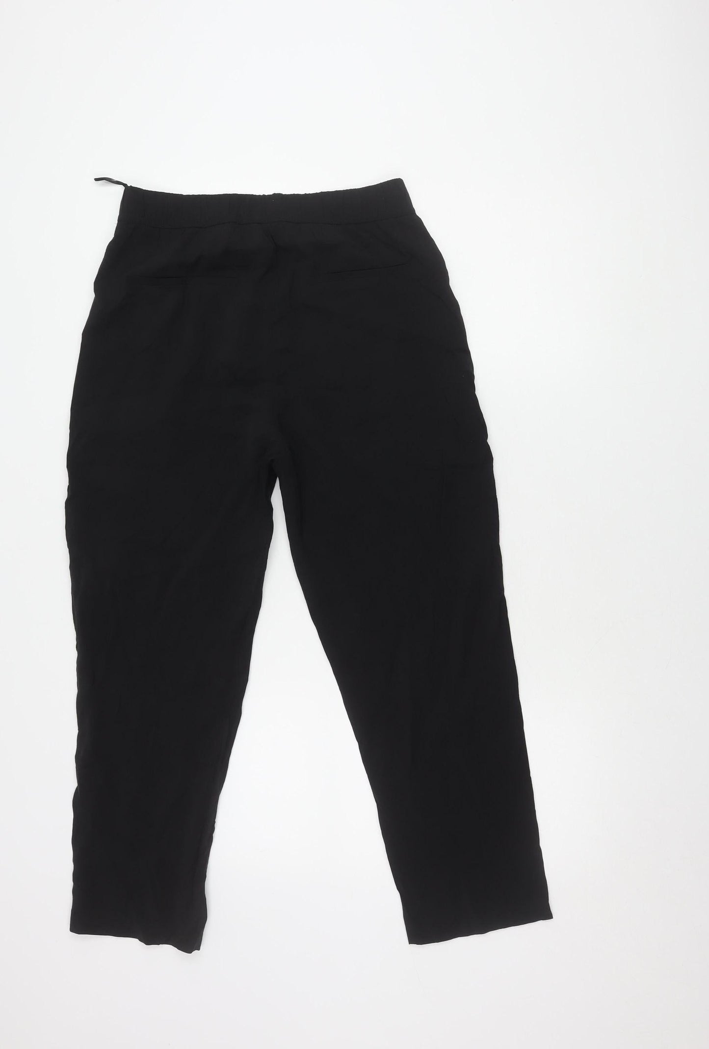 Womens UK Size M Zara   Black Trousers