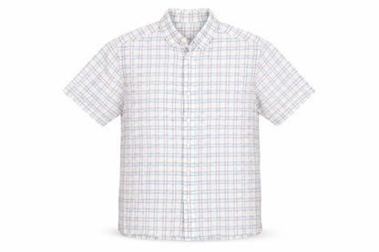 Marks and Spencer Men's Multicoloured Plaid Shirt L