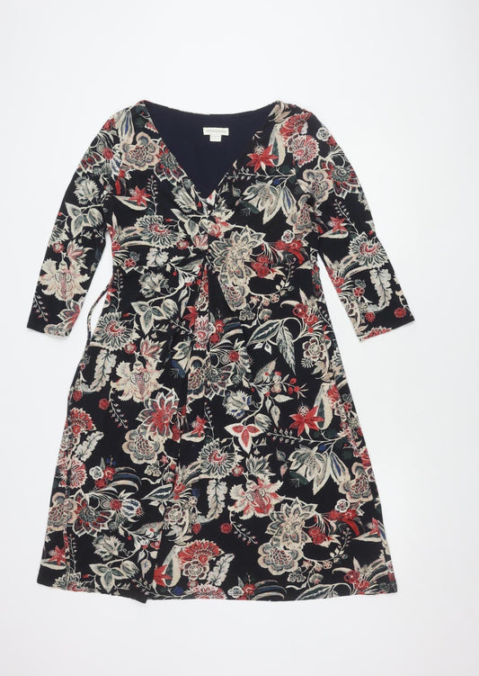 Monsoon Women's Multicoloured Floral Dress Size 12