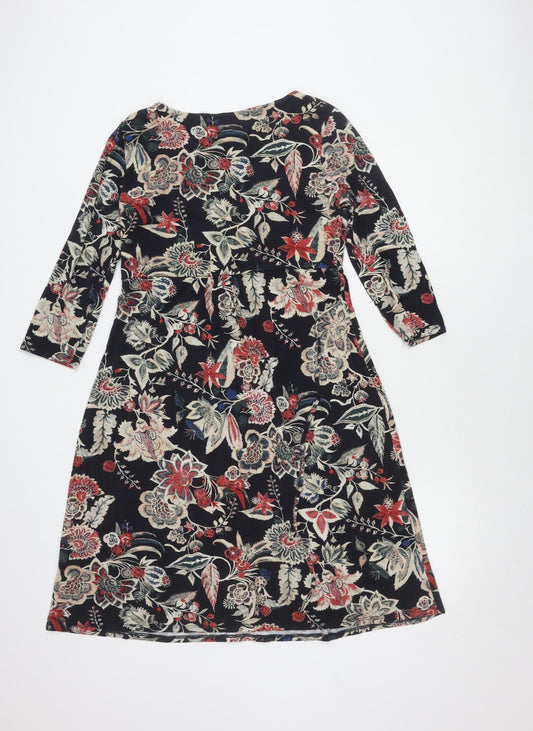 Monsoon Women's Multicoloured Floral Dress Size 12