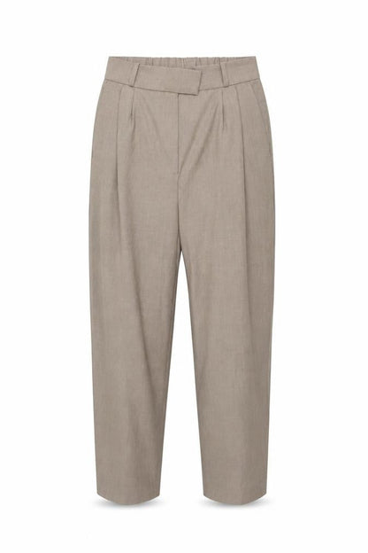 Womens UK Size 10 H&M Relaxed Fit Casual Beige Trousers