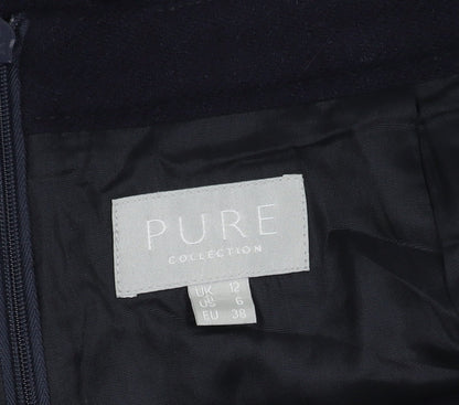 Pure Collection Black Women's Pencil Skirt Size 12