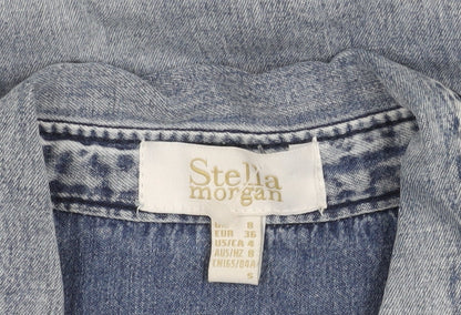 Stella Morgan Women's Blue Denim Dress Size 8