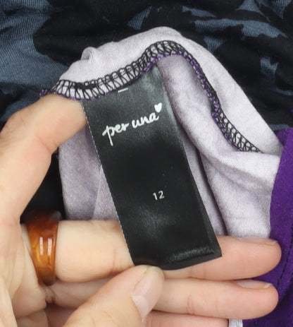 Marks and Spencer Women's Purple Dress Size 12