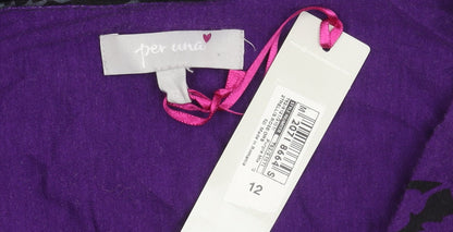 Marks and Spencer Women's Purple Dress Size 12
