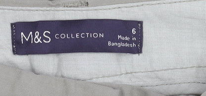 Womens UK Size 6 Marks and Spencer   Beige Trousers