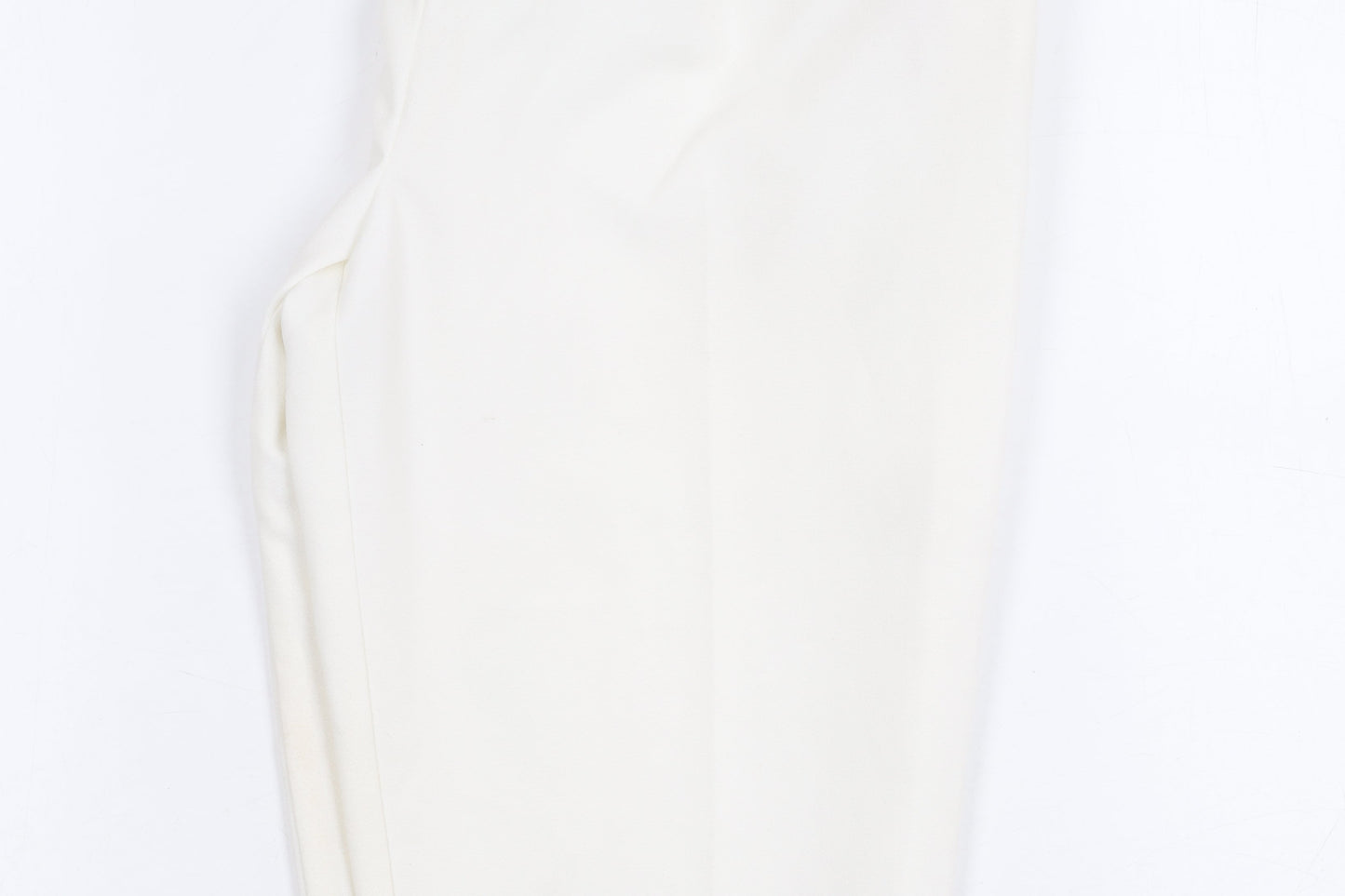 Topshop Women’s White Trousers, Size 10, Belted, Casual