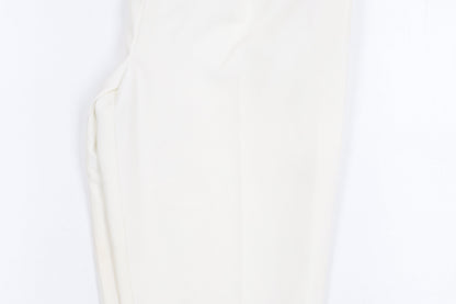 Topshop Women’s White Trousers, Size 10, Belted, Casual