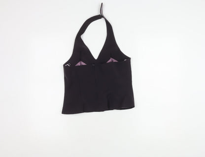 Womens UK Size 12 NEXT Black Camisole Blouse