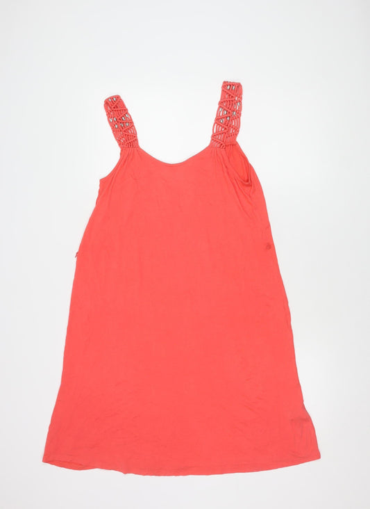 Monsoon Women’s Red A-Line Summer Dress, M