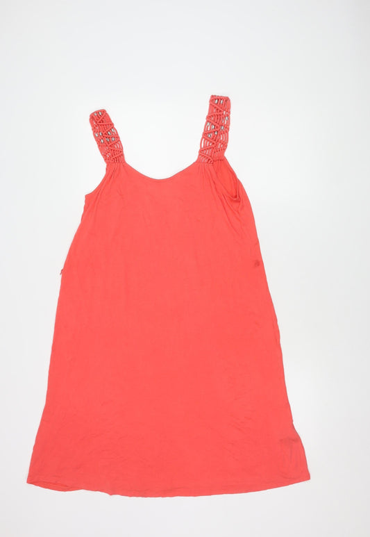 Monsoon Women’s Red A-Line Summer Dress, M