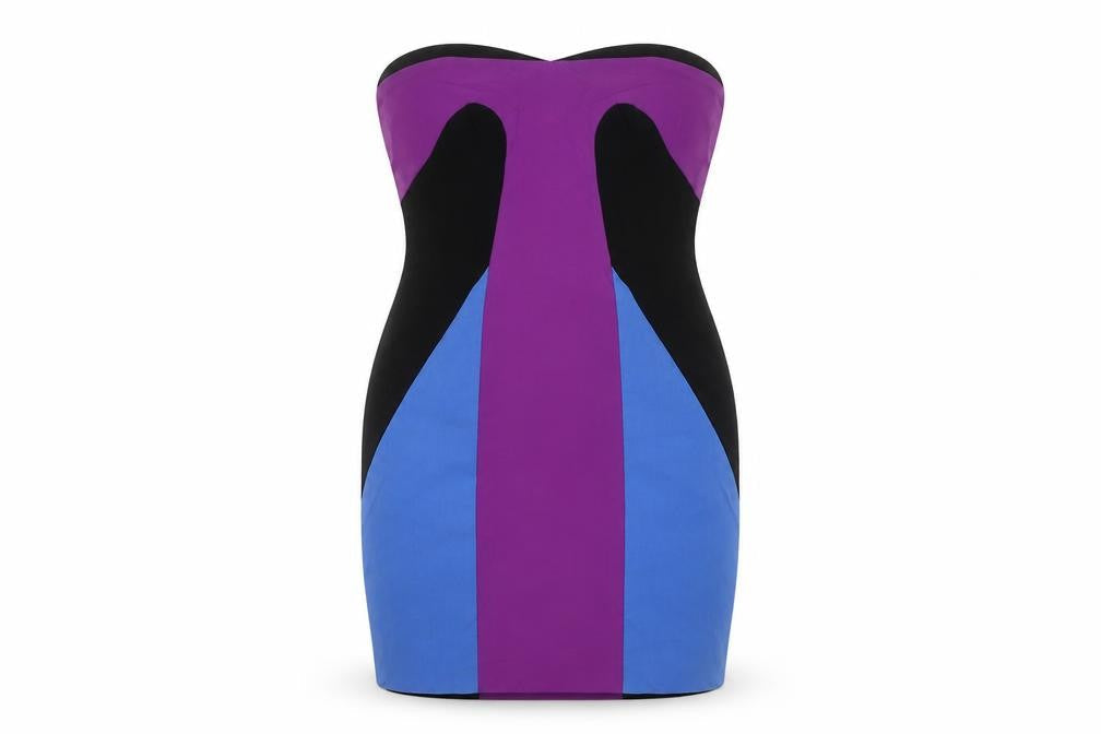 ASOS Women's Multicoloured Bodycon Dress Size 12