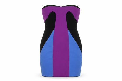 ASOS Women's Multicoloured Bodycon Dress Size 12