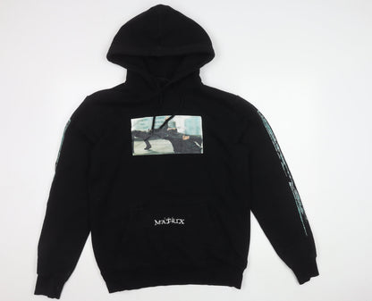 Mens UK Size S H&M Black Pullover Hoodie