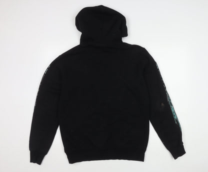 Mens UK Size S H&M Black Pullover Hoodie
