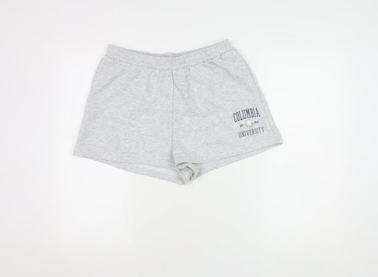 Primark Unisex Grey Sweat Shorts M