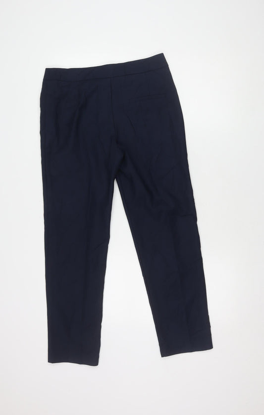 Mango Women's Blue Trousers Size 8