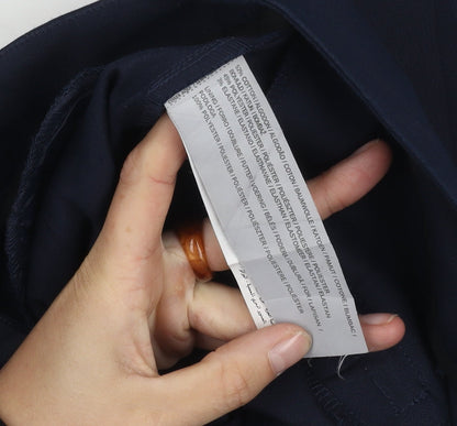 Mango Women's Blue Trousers Size 8