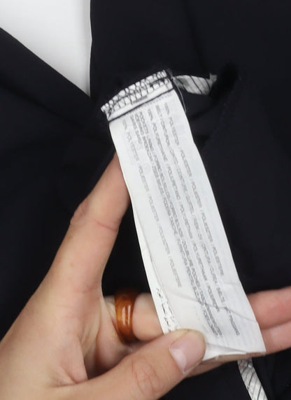 Mango Women's Black Straight Trousers Size 10