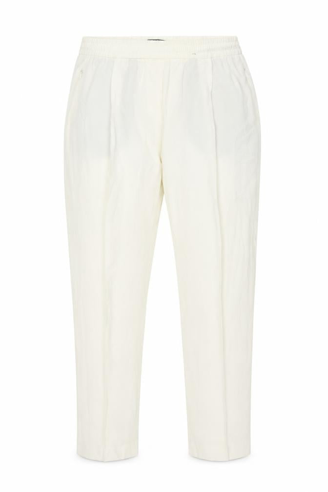 Womens UK Size 12 Marks and Spencer Regular Fit  Ivory Trousers
